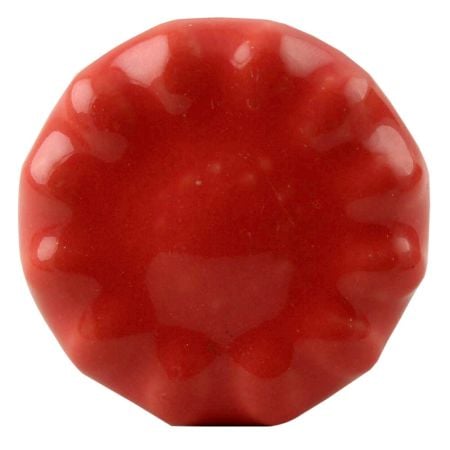 Red Flower Ceramic Cabinet Knob Online